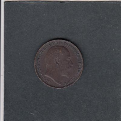 Beschrijving: 1 Farthing GEORGIUS VII 
